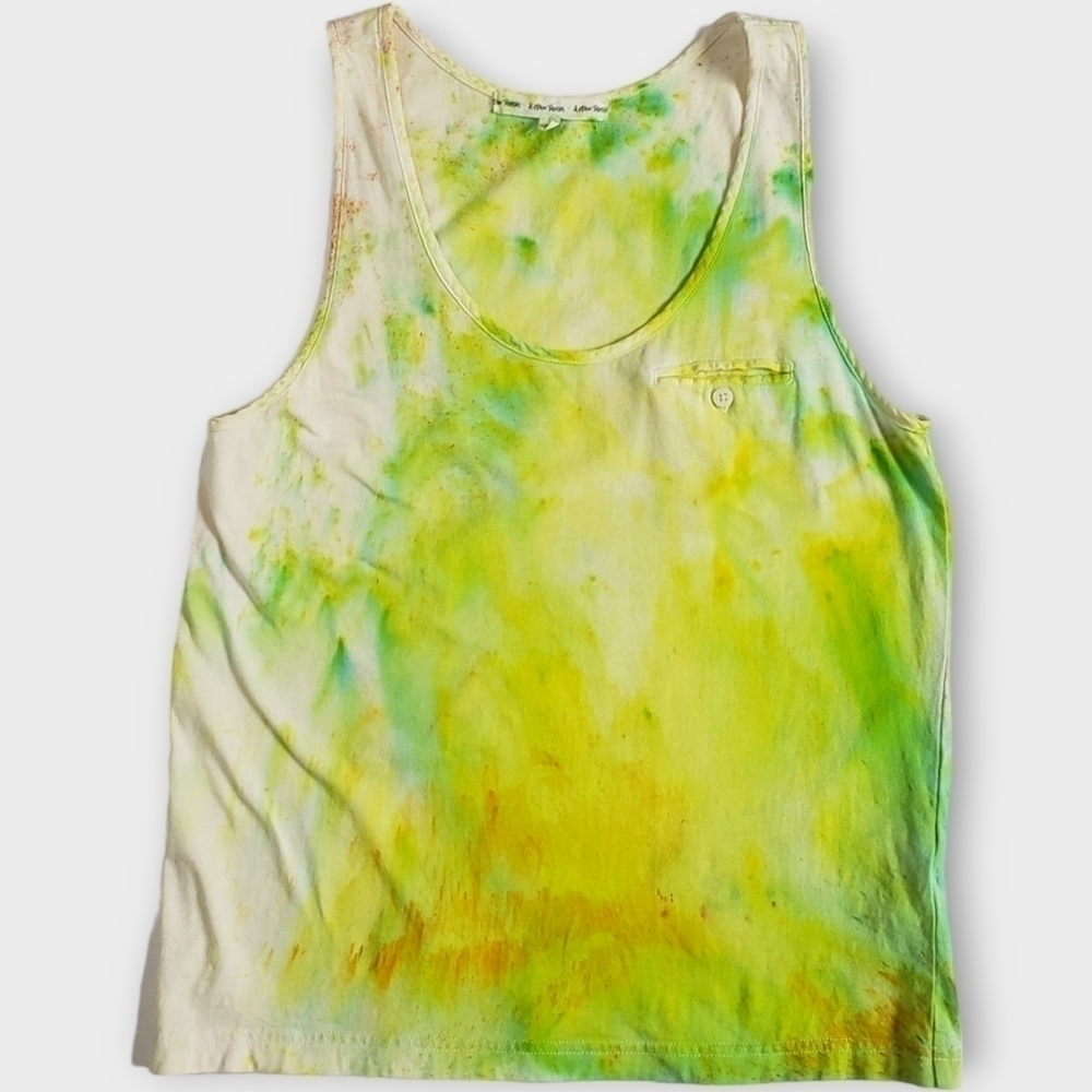 & Other Stories Tank Top Neon Dyed Size 36